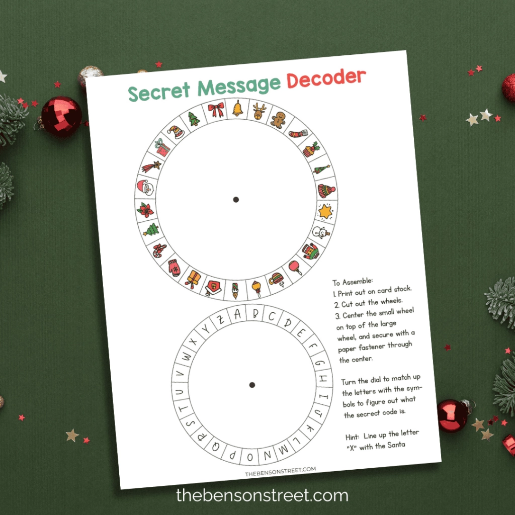 elf on the shelf decoder printable elf on the shelf decoder printable