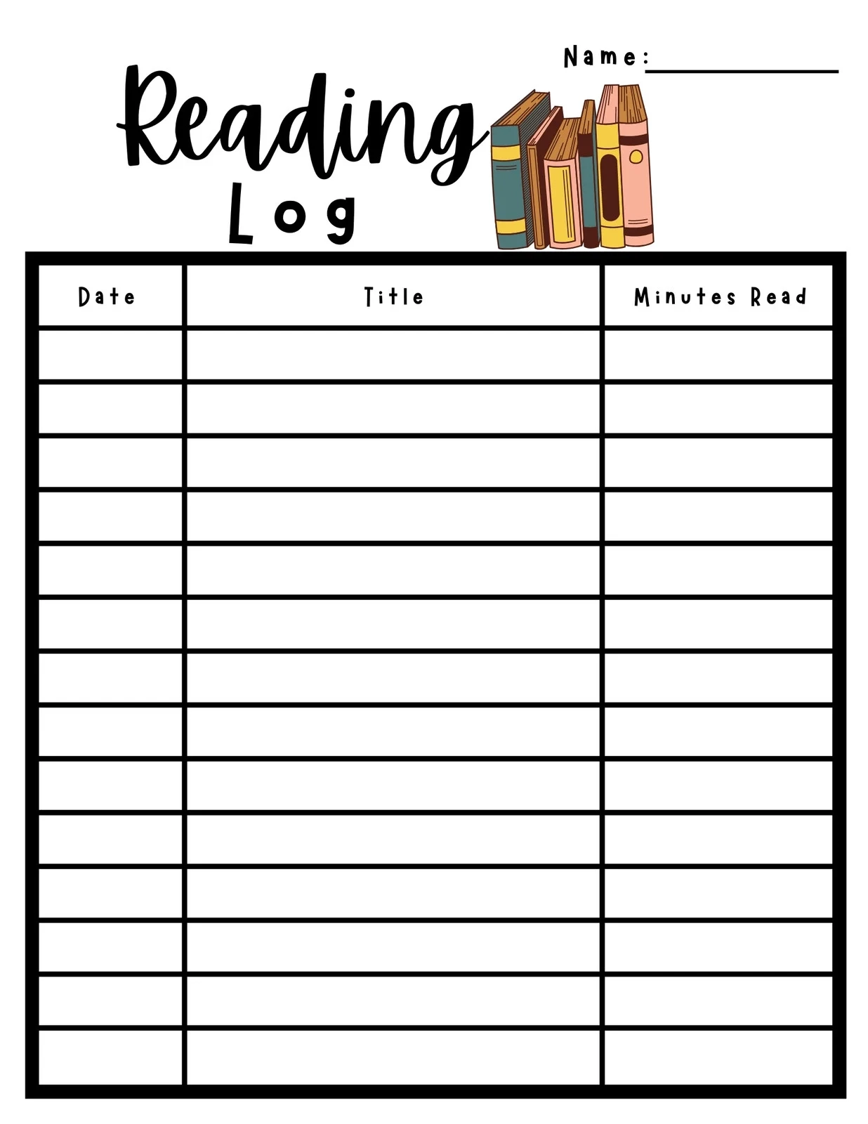 Reading Log