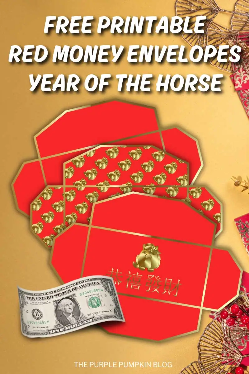 Red Money Envelopes Chinese New Year