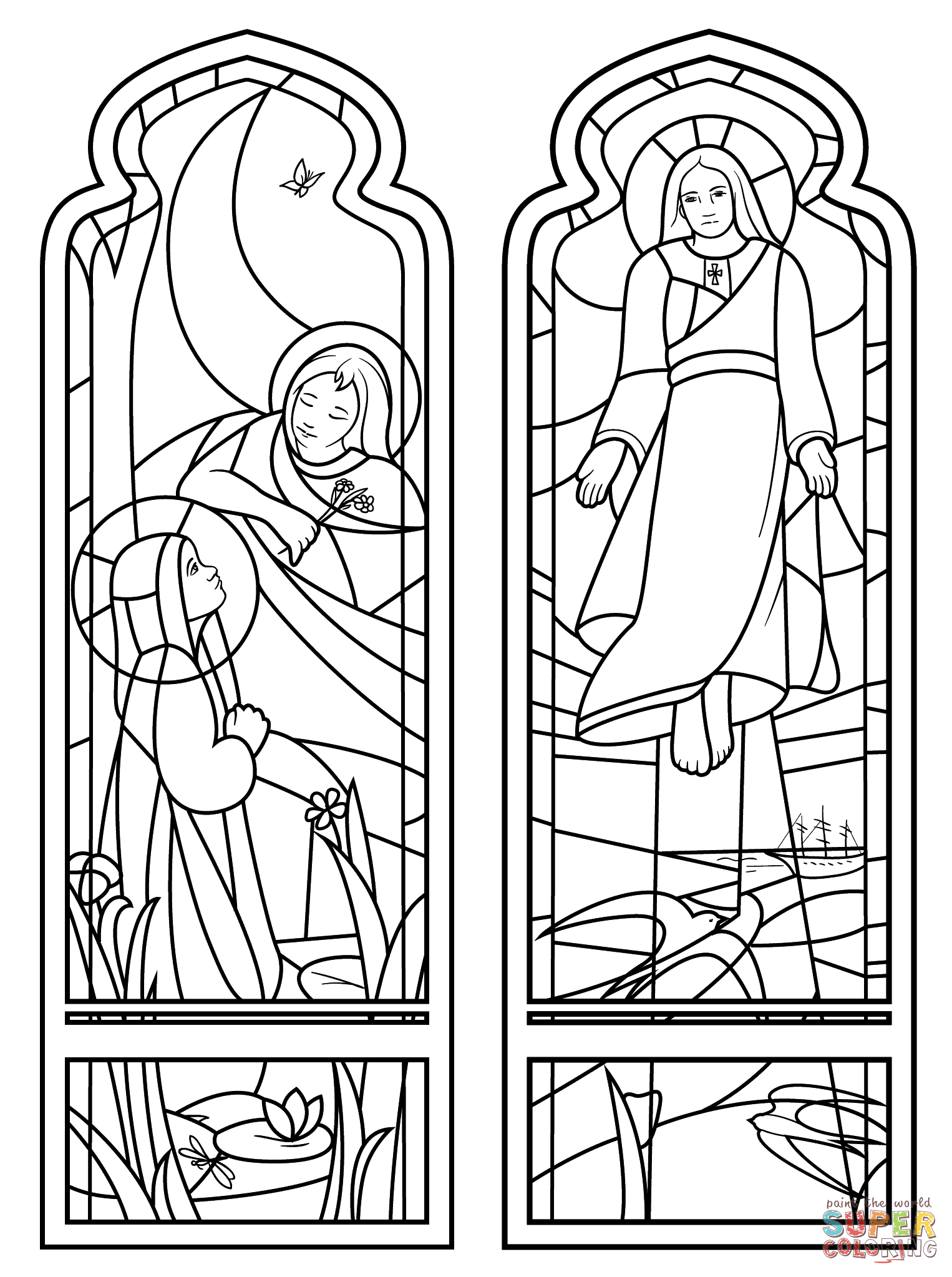 Religious Stained Glass