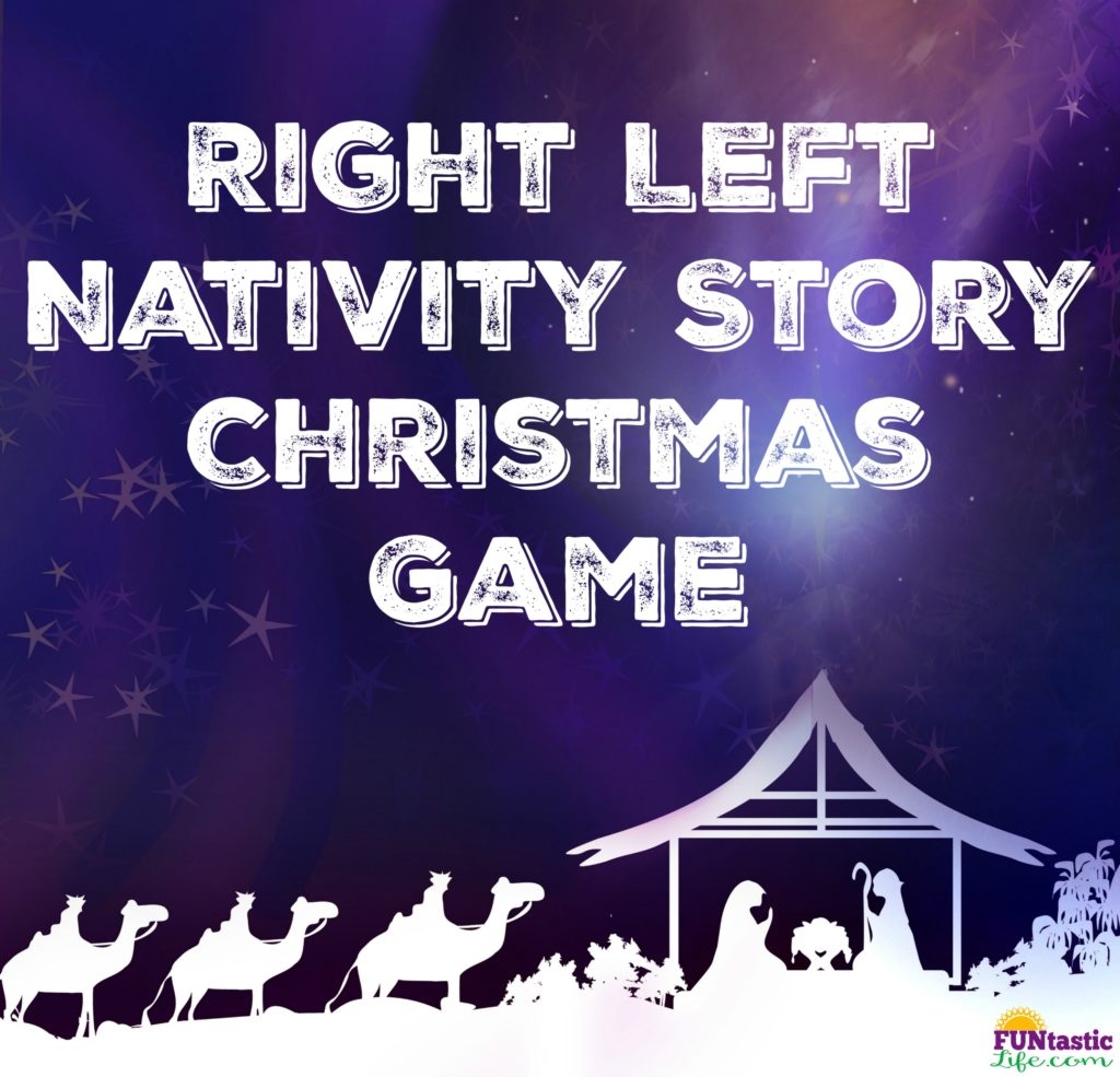 Right Left Nativity Story Christmas Game Right Left Nativity Story Christmas Game