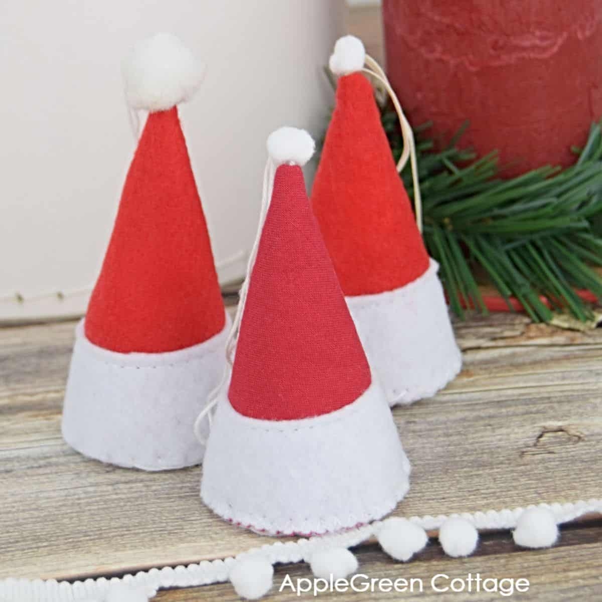 Santa Hat Ornament