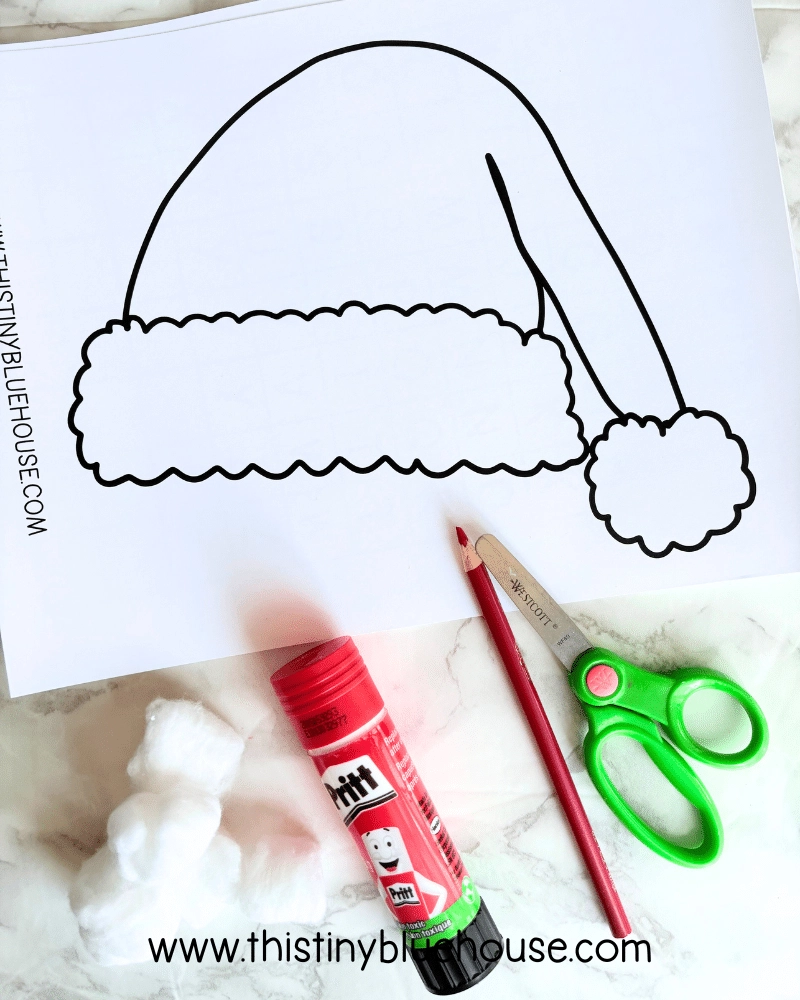 santa hat template free printable santa hat template free printable
