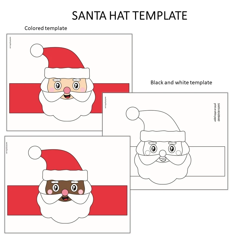 Santa Paper Hat