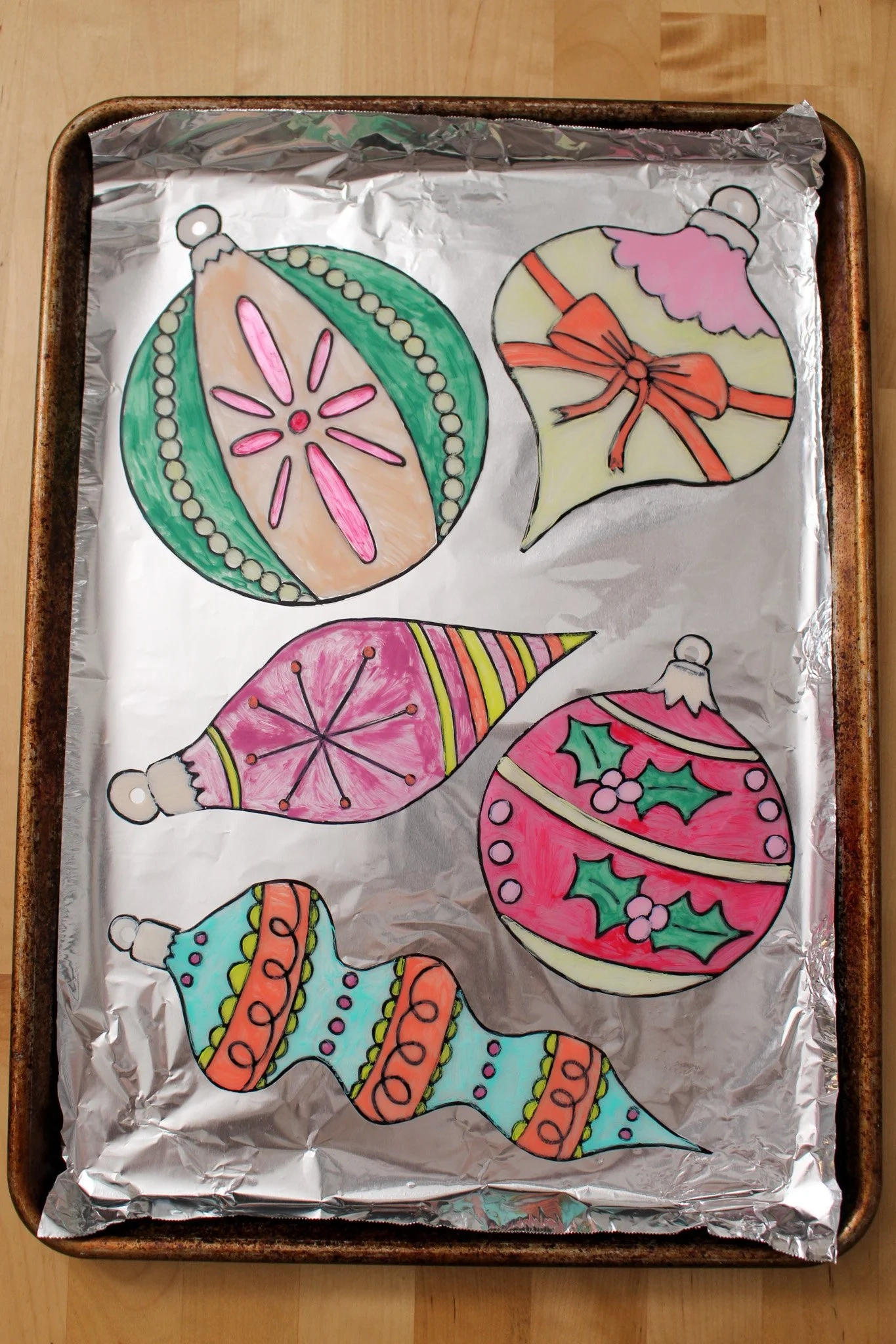 Shrinky Dinks Ornament Gift Tags