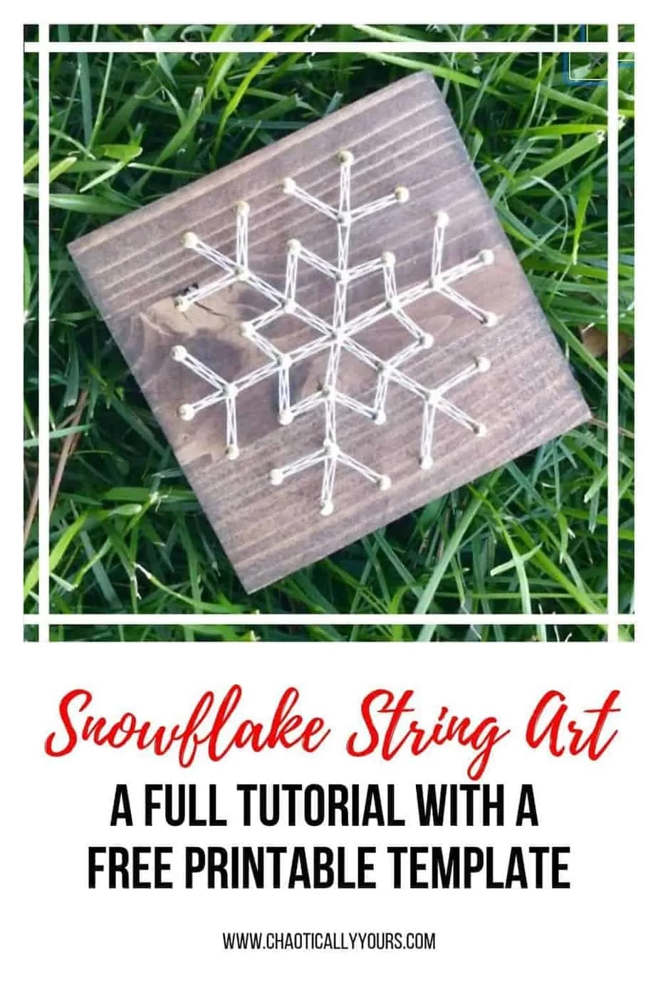 Snowflake String Art