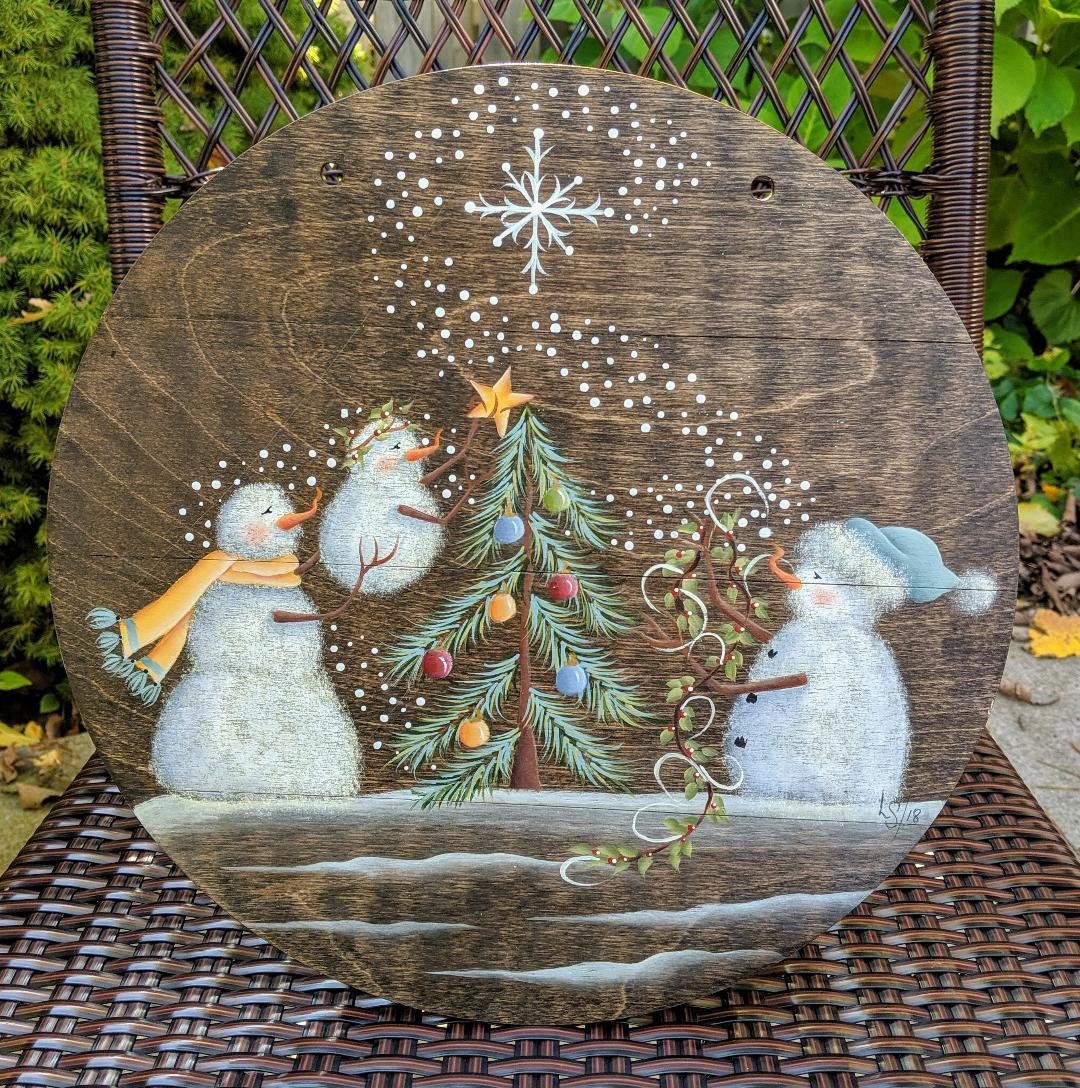 Snowmany Blessings Snowman Christmas