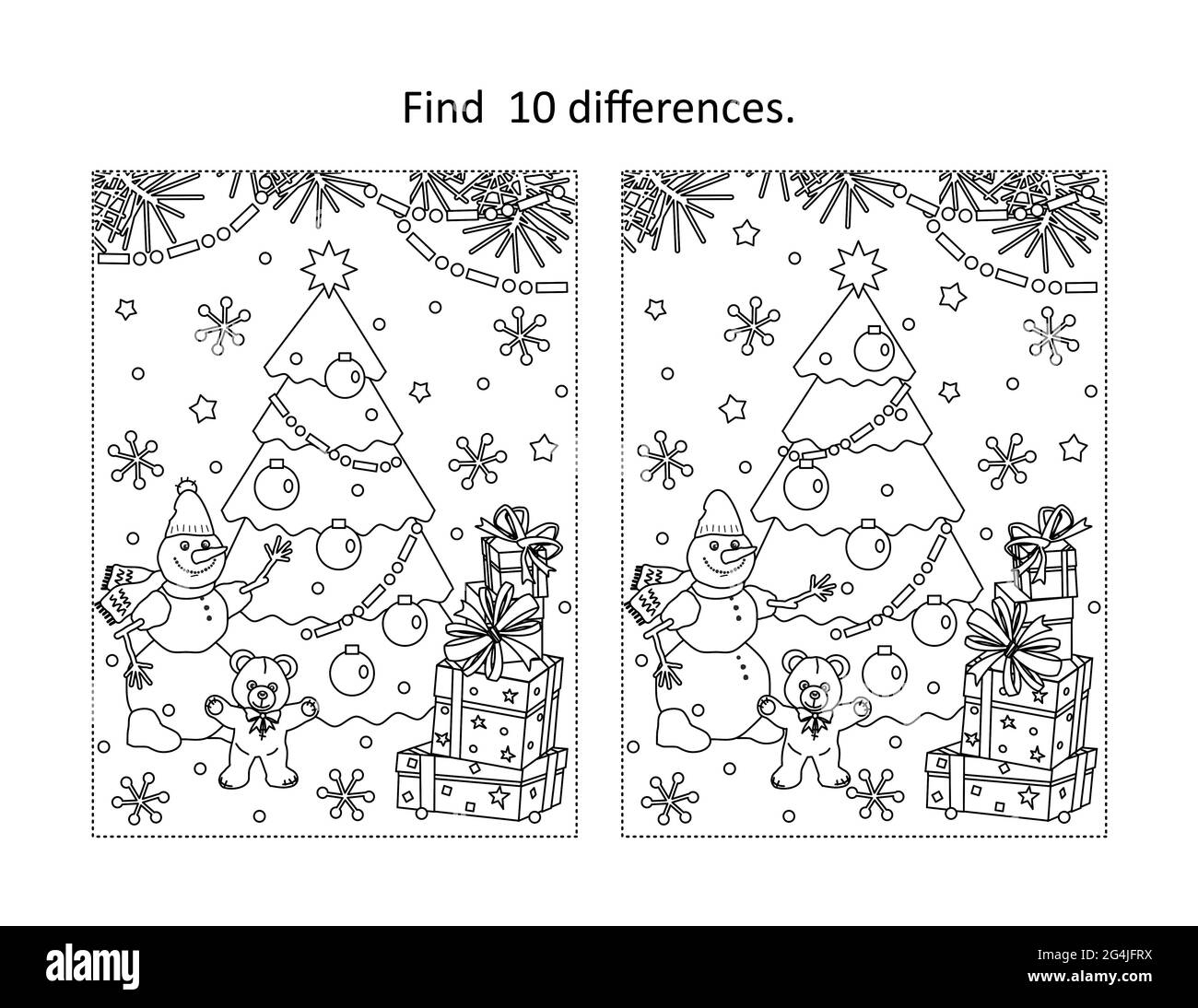 Spot The Difference Adult Puzzle