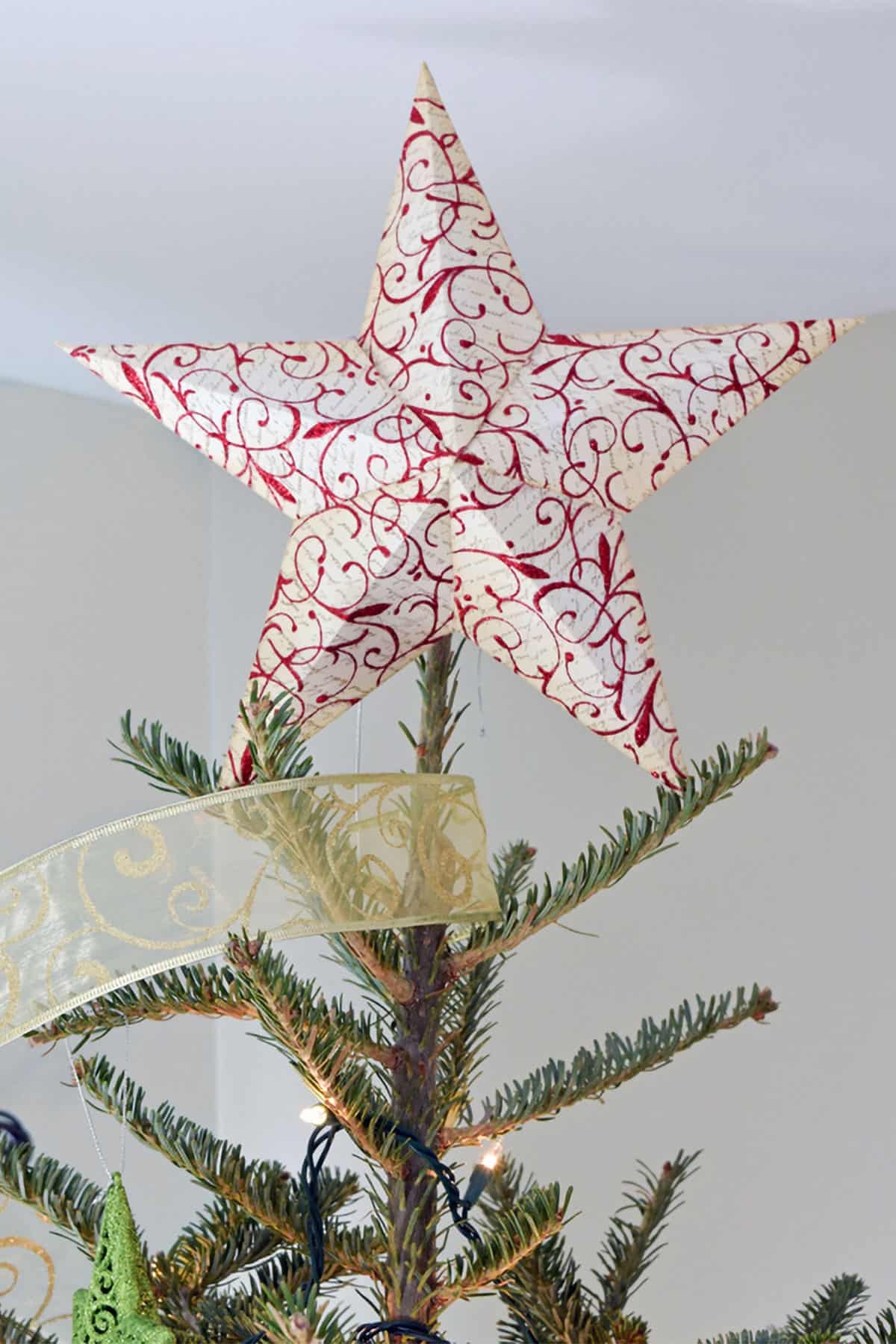 Star Tree Topper Template