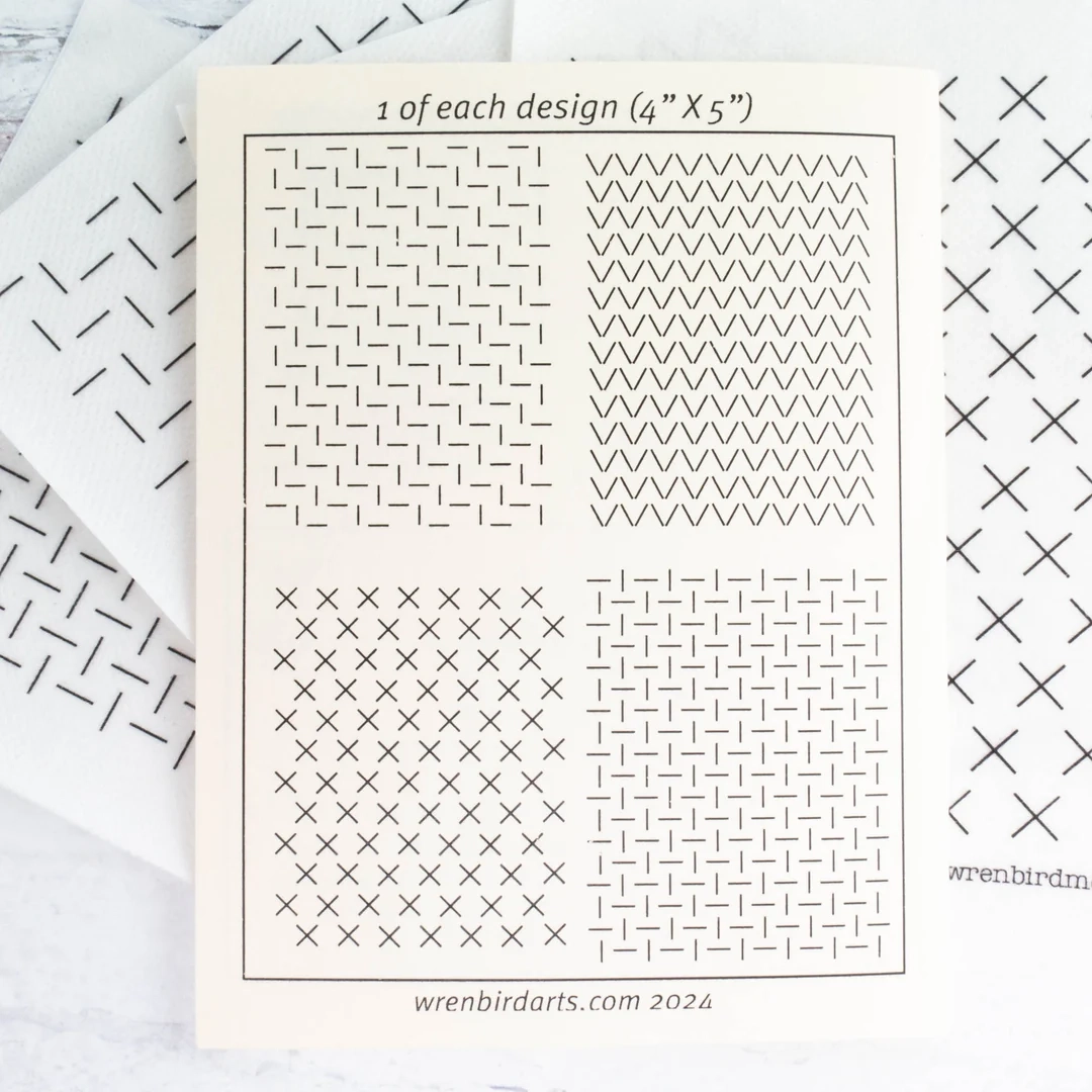 free printable sashiko patterns