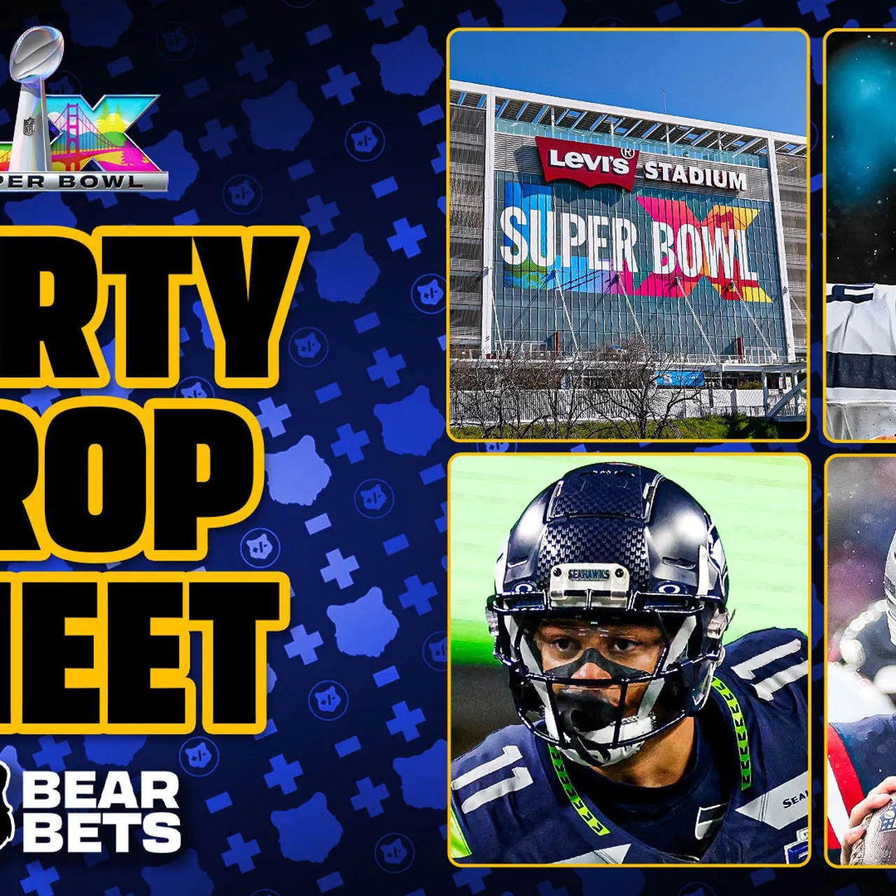 Super Bowl 2026 Party Prop Sheet Picks