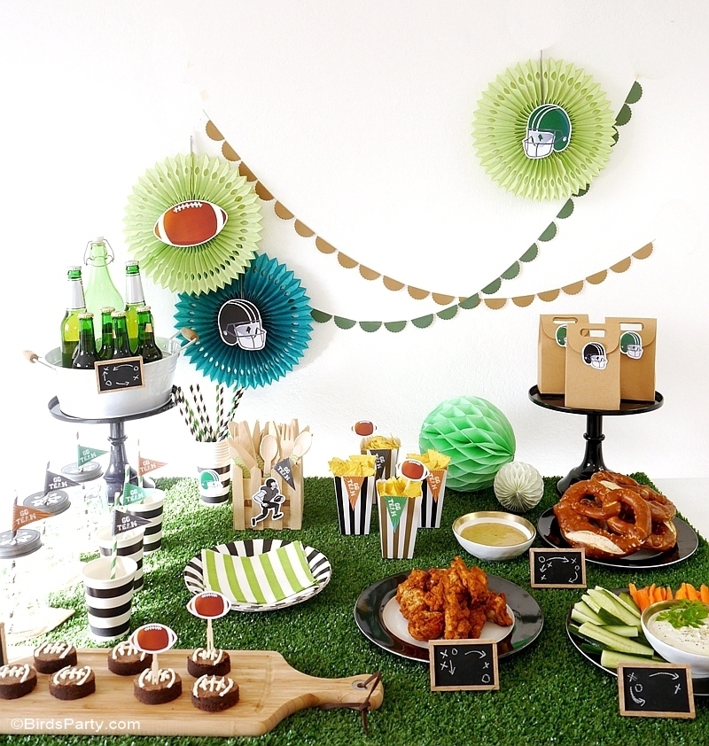 super bowl party printables
