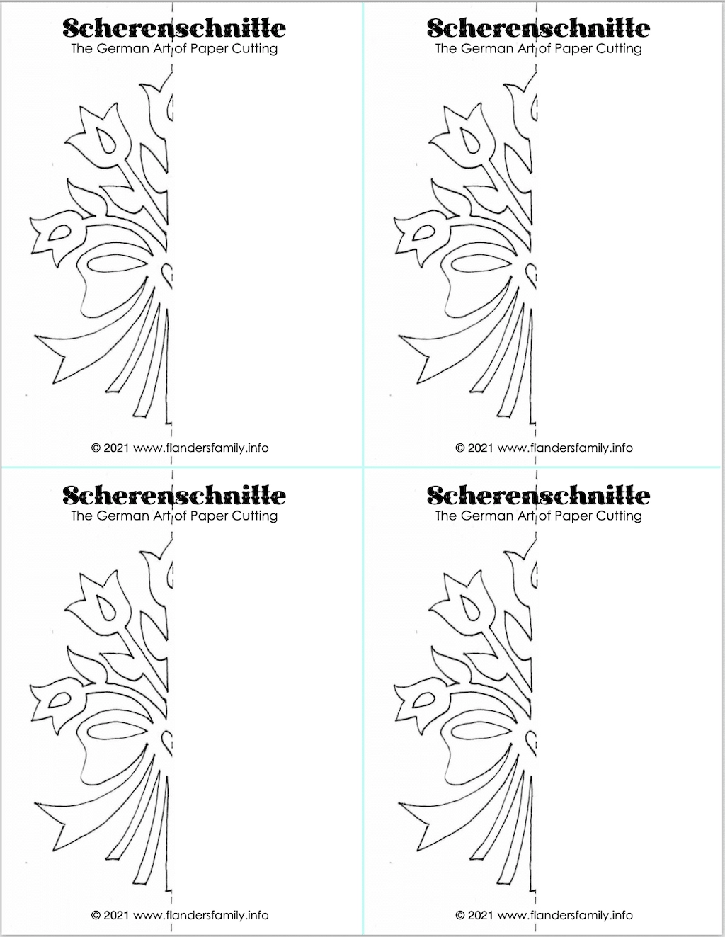 Super Simple Scherenschnitte Projects And Patterns