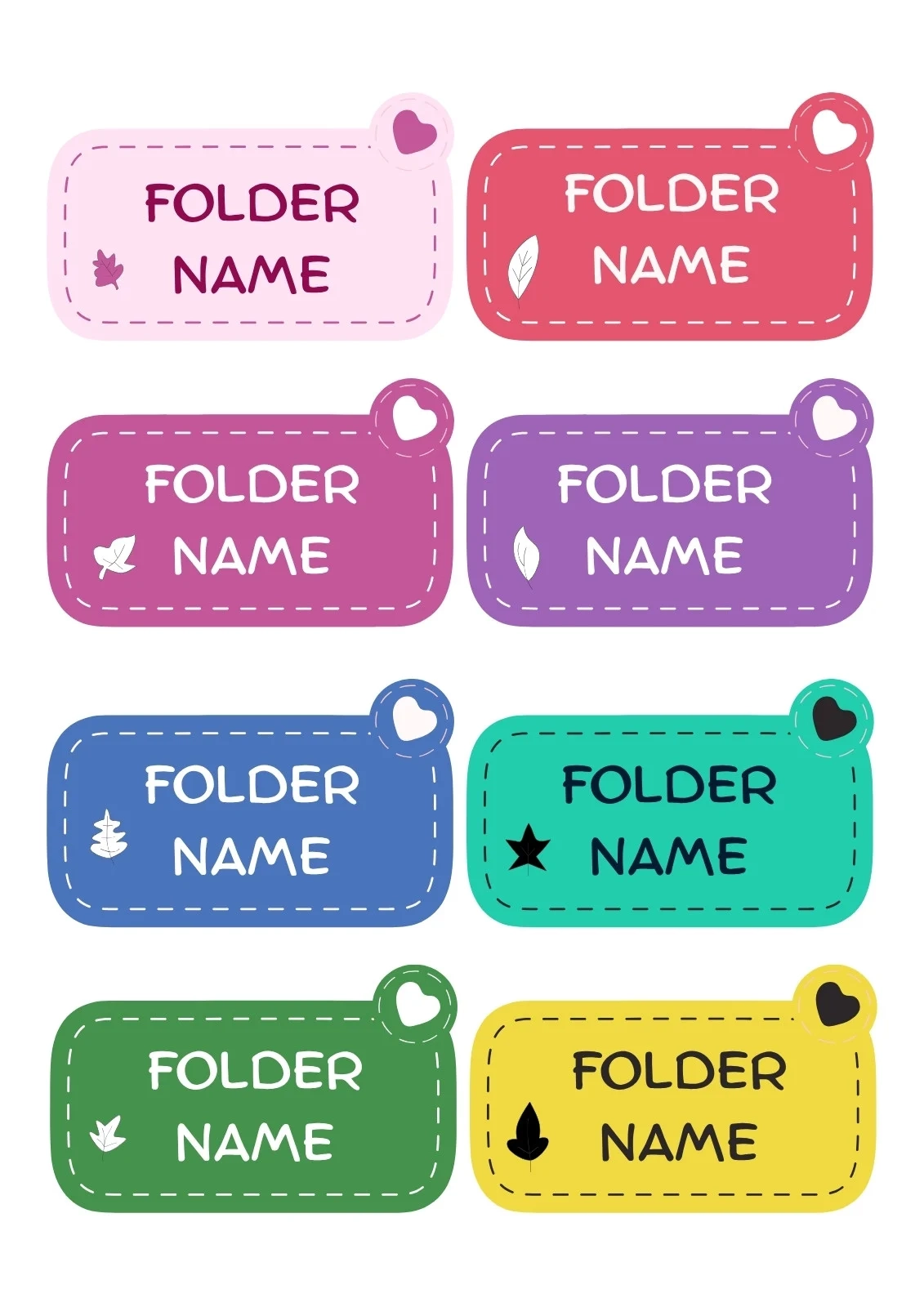 free printable file cabinet labels