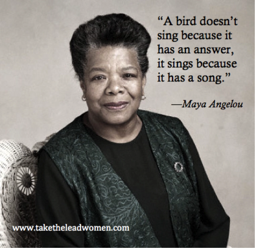 maya angelou poems thanksgiving
