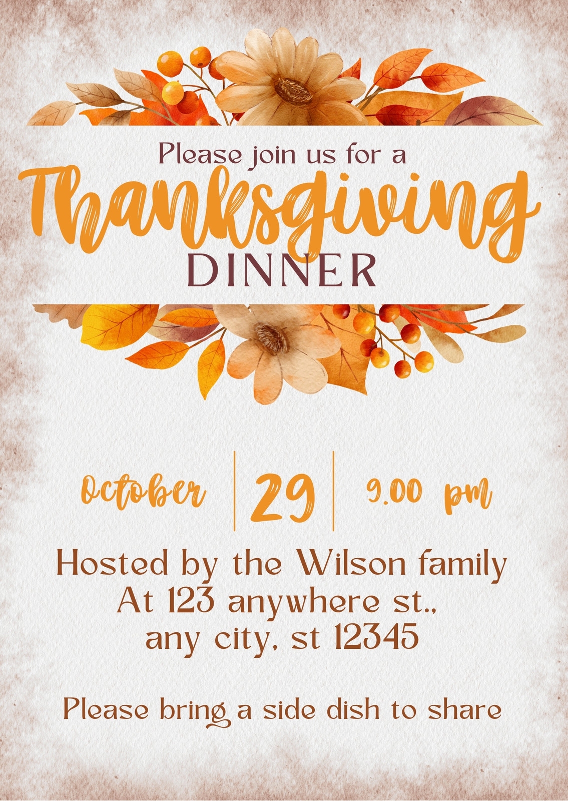 Thanksgiving Thanksgiving