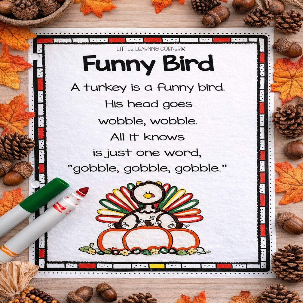 Thanksgiving Poems For Kids