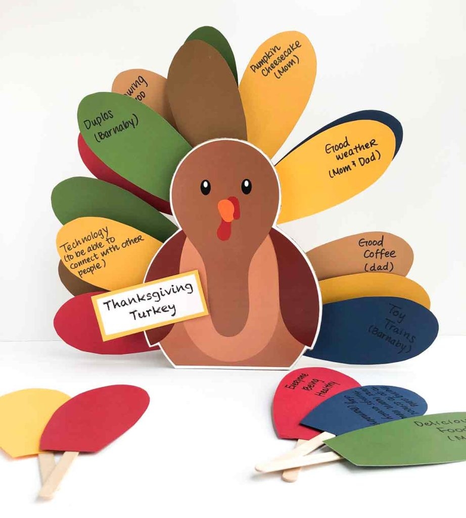 Thanksgiving Turkey Craft For Kids