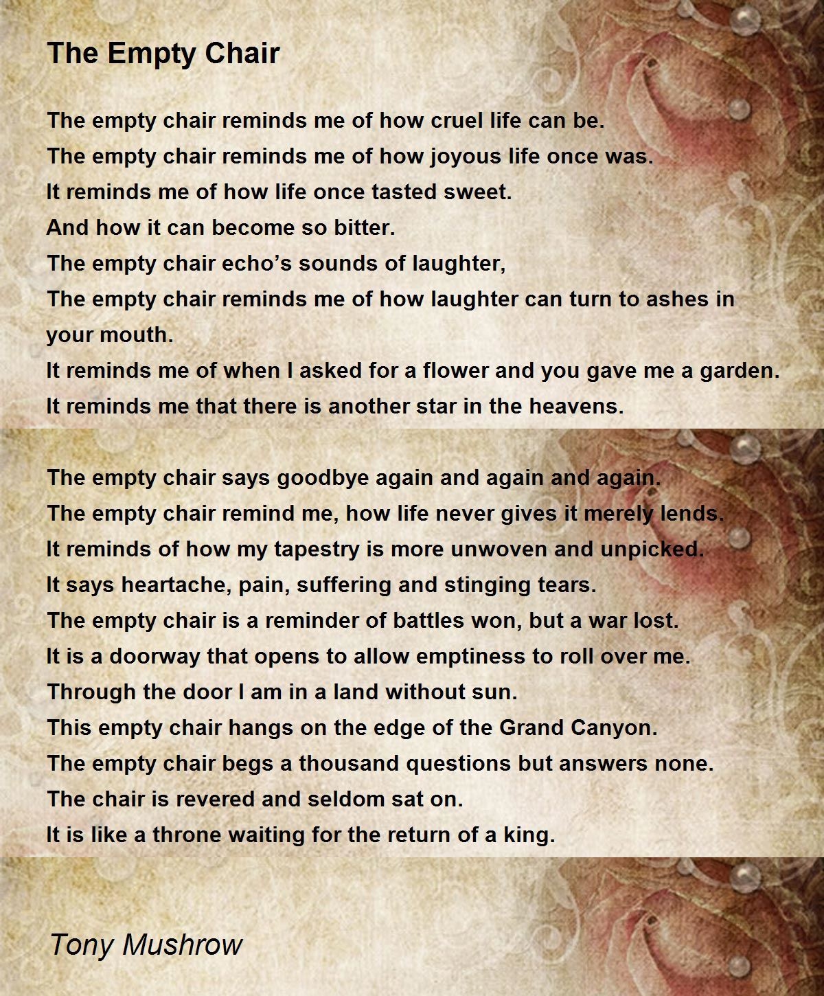 The Empty Chair 9