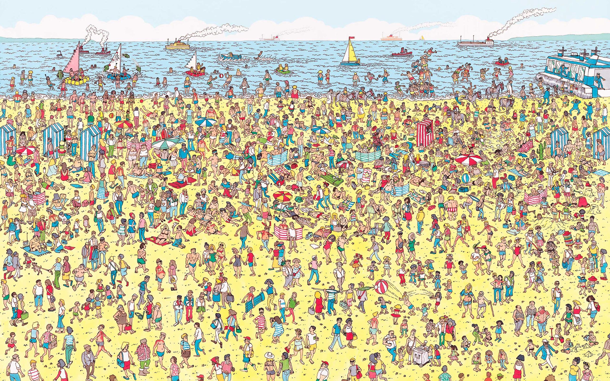 wheres waldo christmas printable