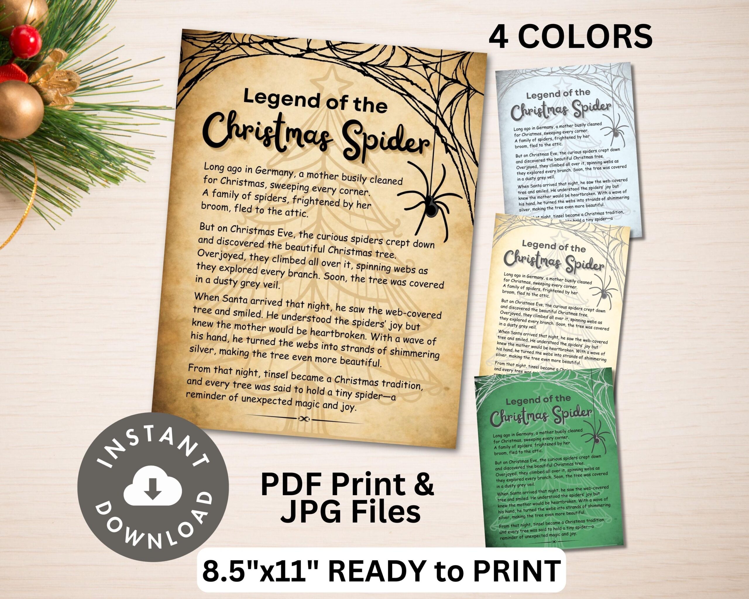 The Legend Of The Christmas Spider Pdf The Legend Of The Christmas Spider Pdf