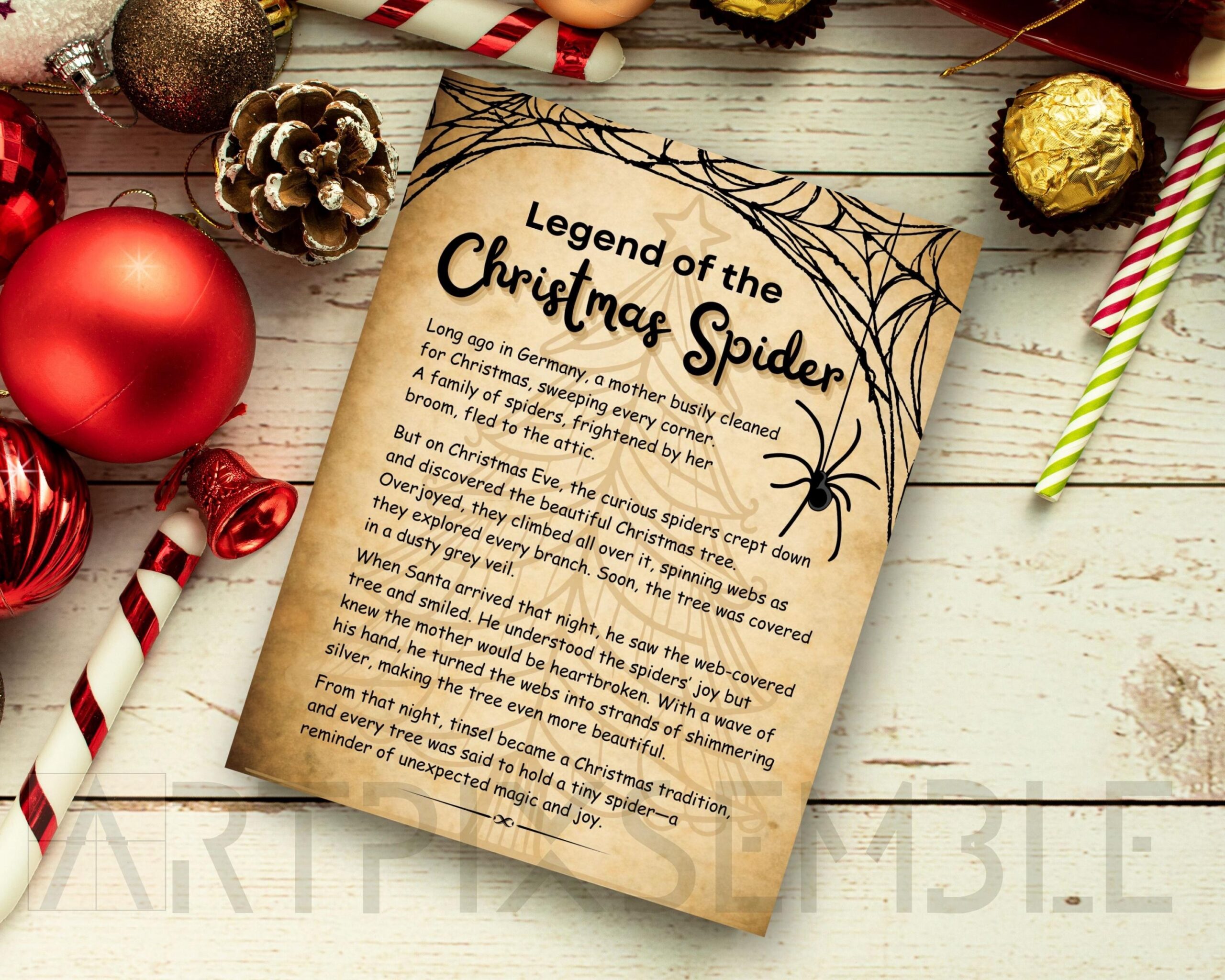 The Legend Of The Christmas Spider Pdf