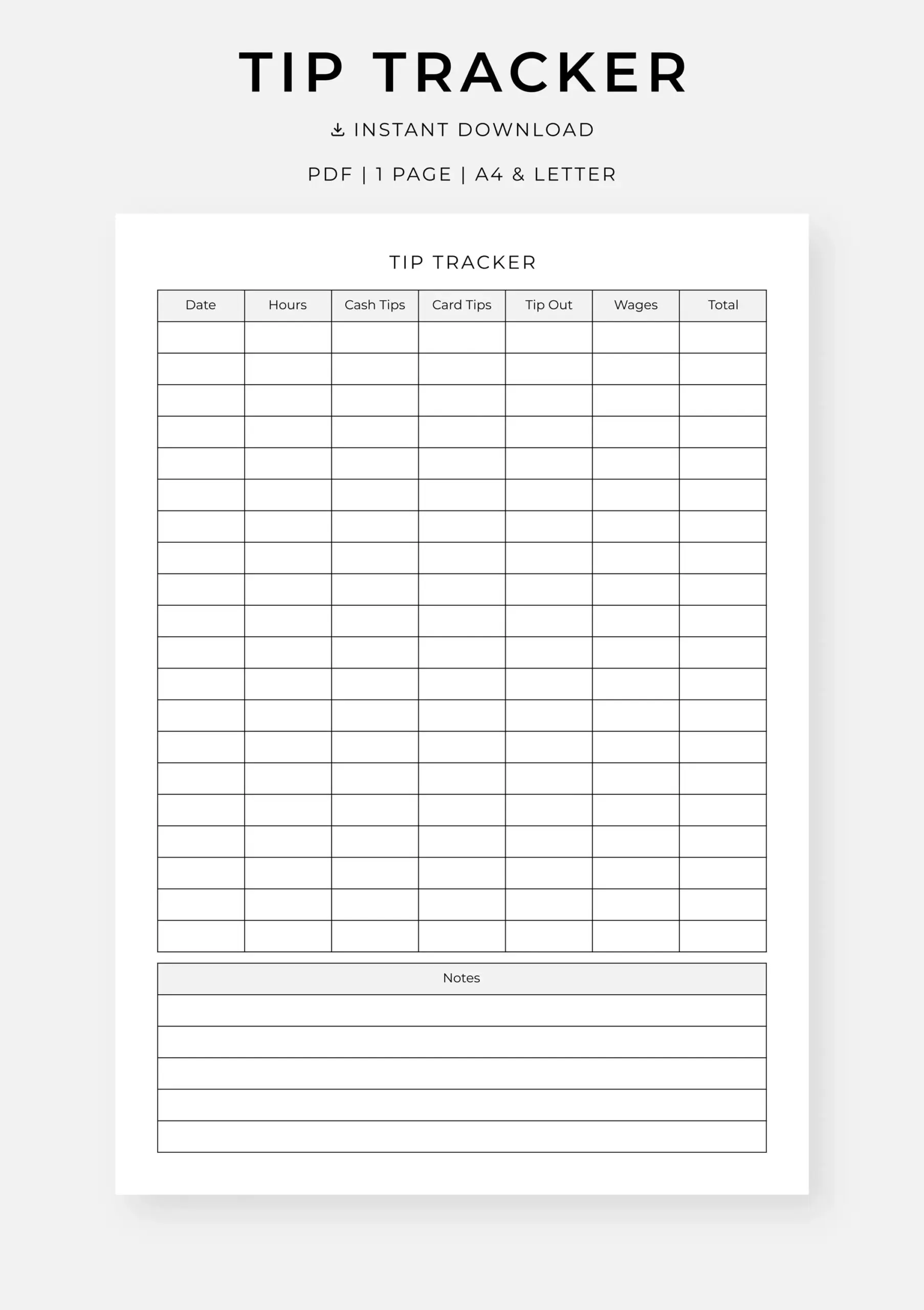 Tip Tracker