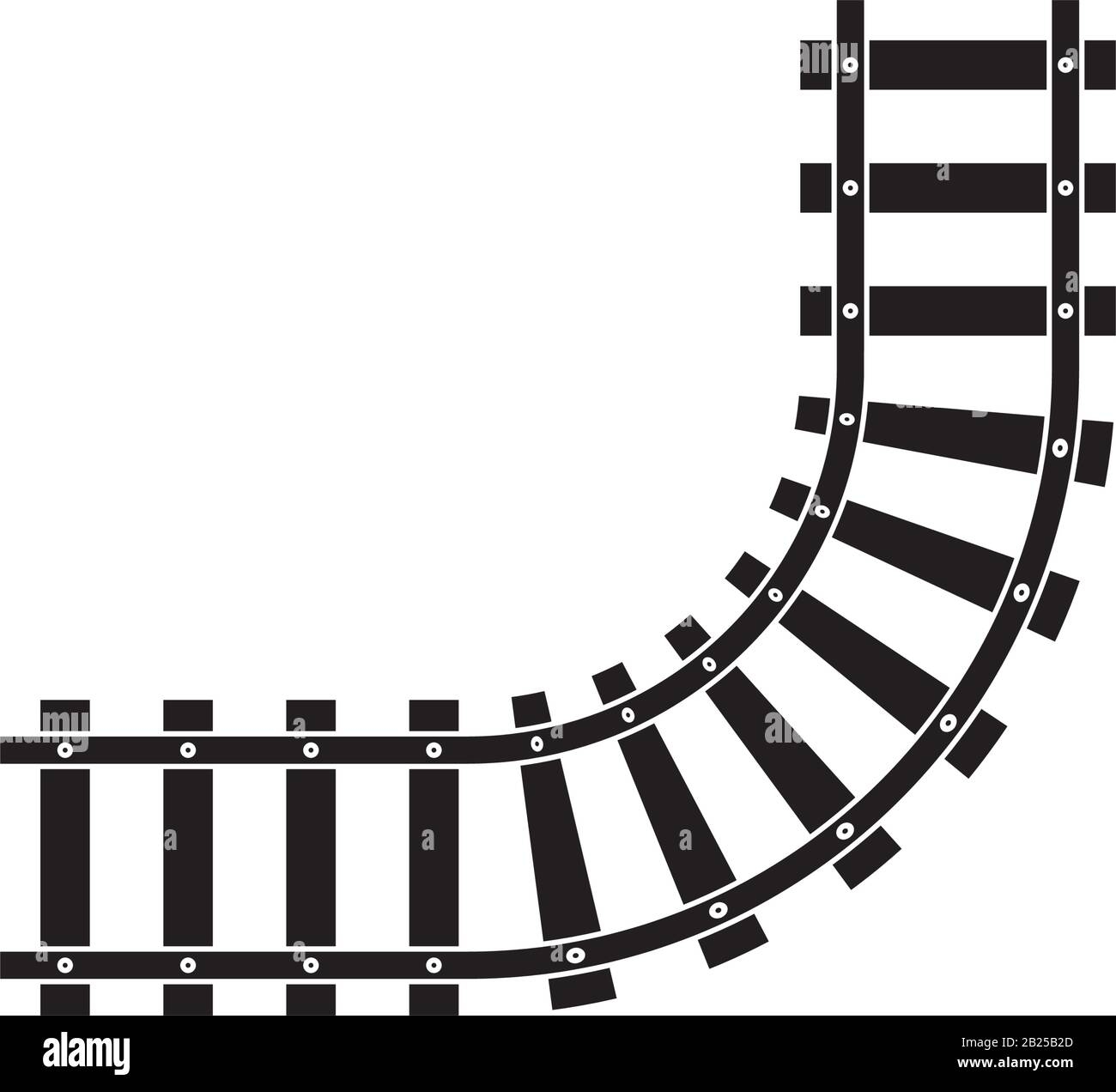 Train Tracks Vector Icon Design Template Illustration Image345555125