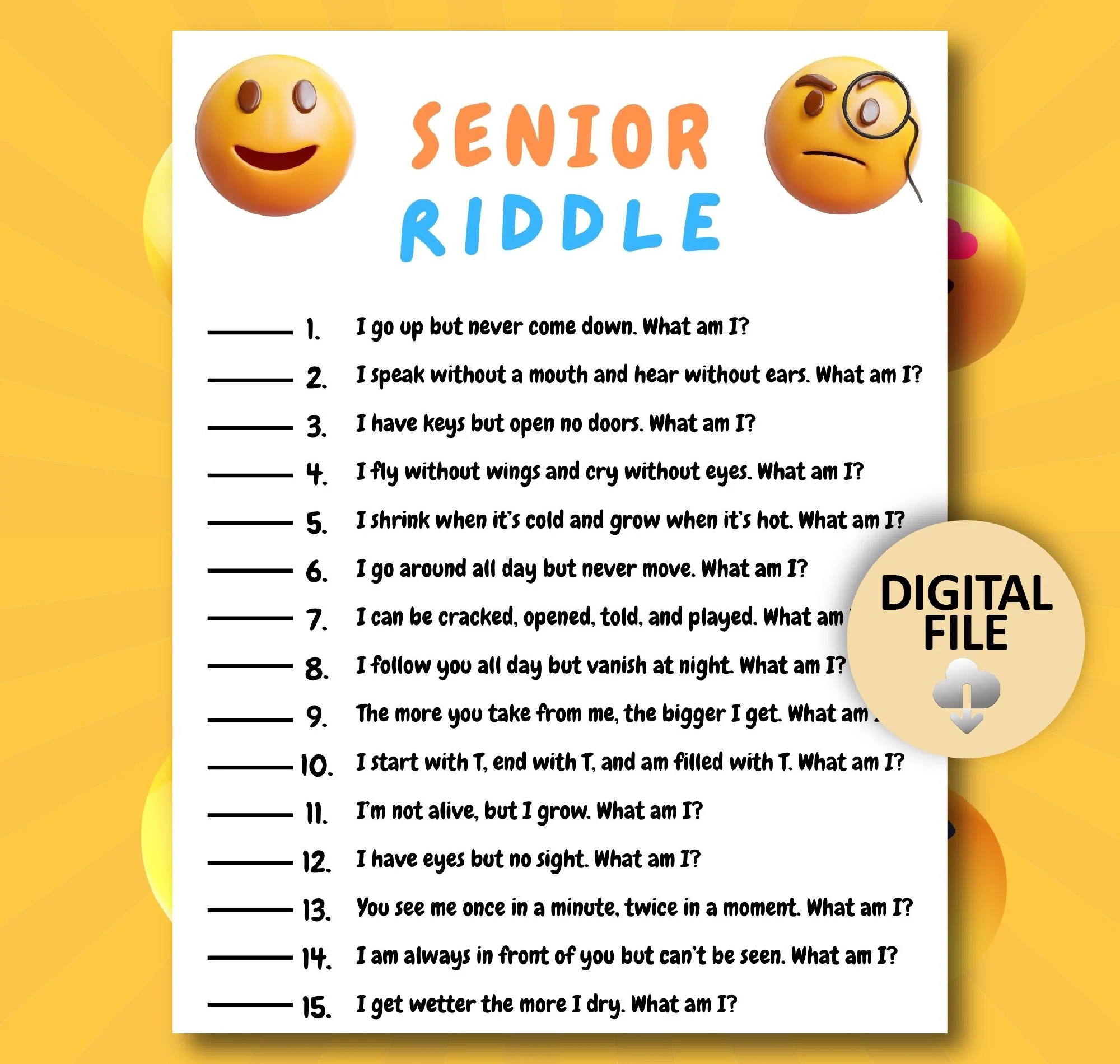 free printable quizzes for seniors free printable quizzes for seniors