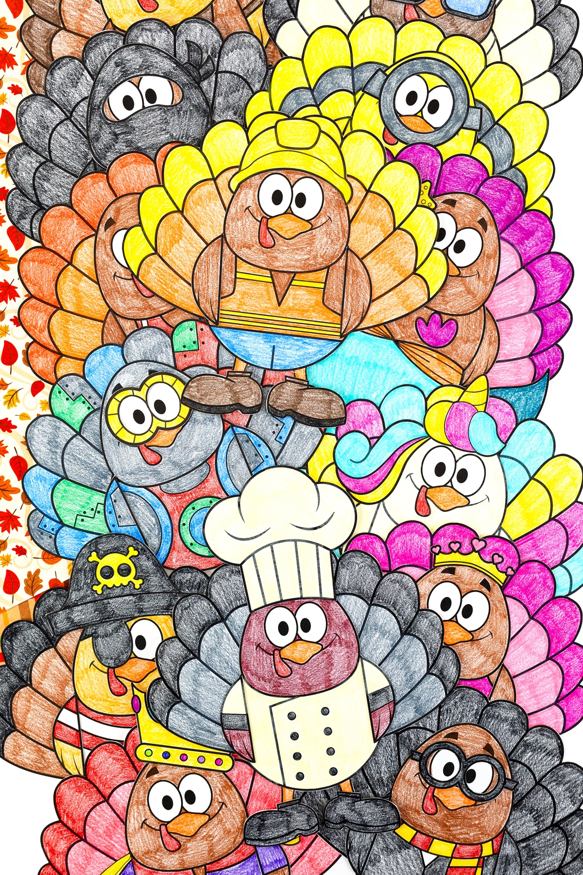 thanksgiving disguise a turkey free printable
