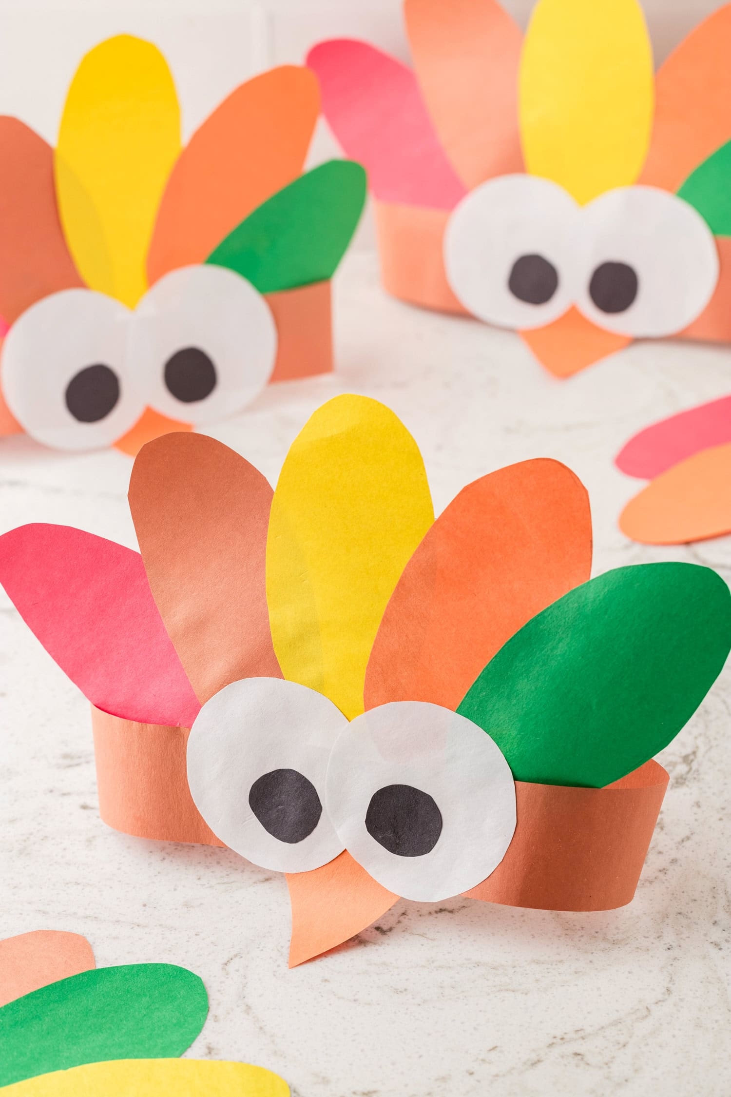 thanksgiving turkey headband craft printable thanksgiving turkey headband craft printable