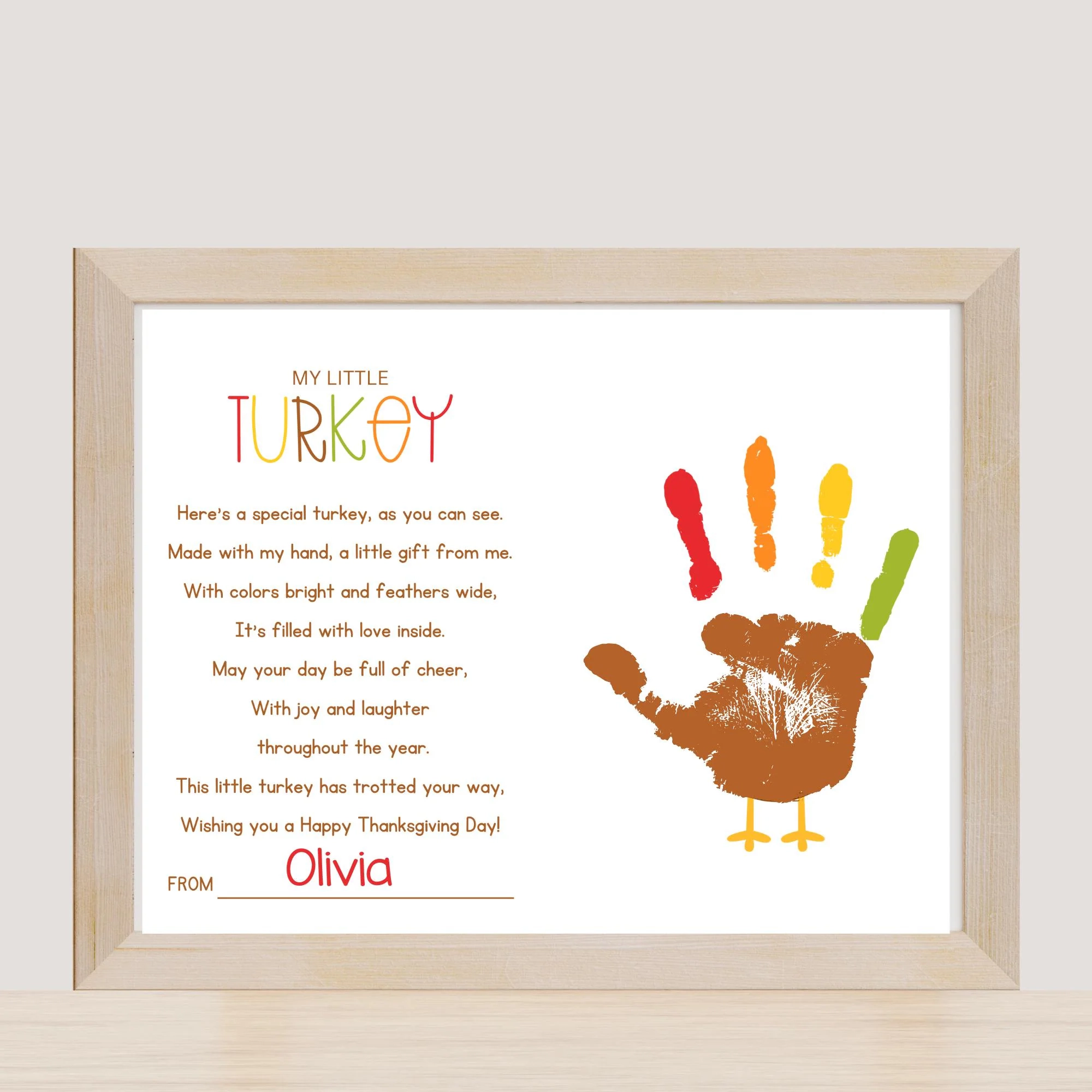 Turkey Poem Handprint Art Thanksgiving Turkey Poem Handprint Art Thanksgiving