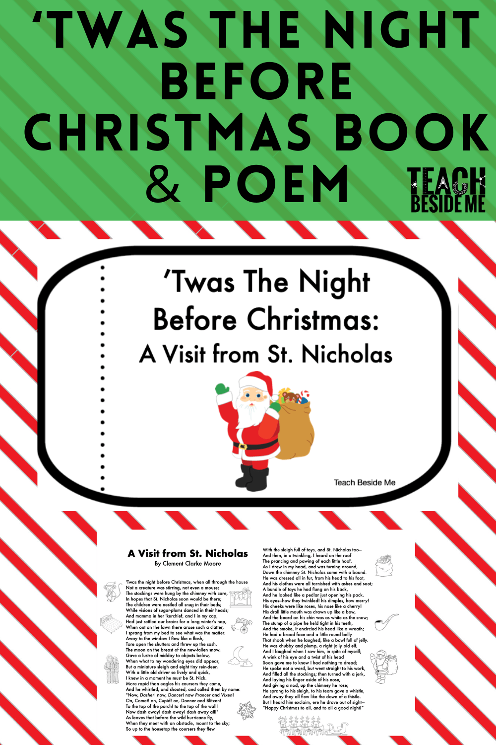 twas the night before christmas pictures printable