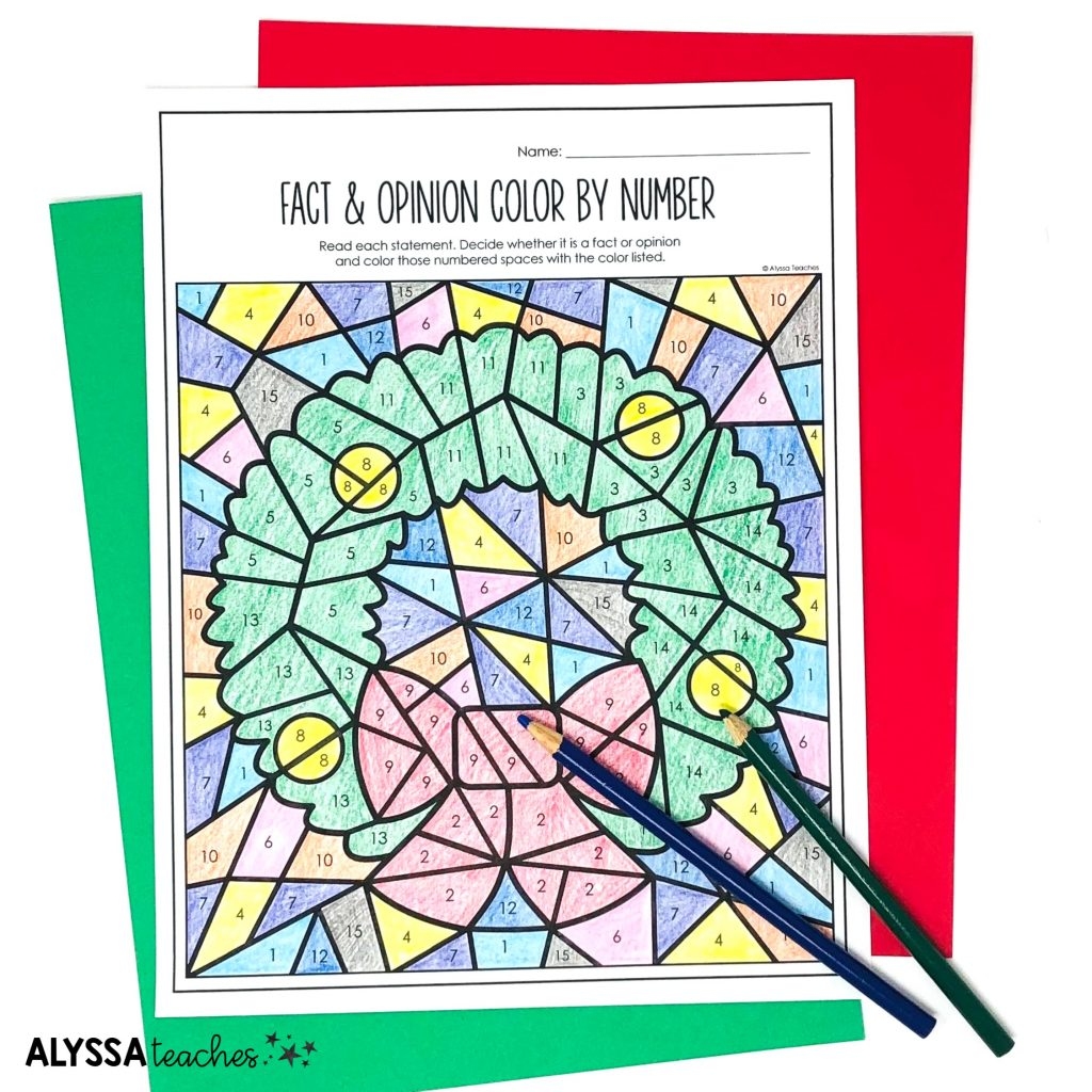 christmas activities for 5th grade printable