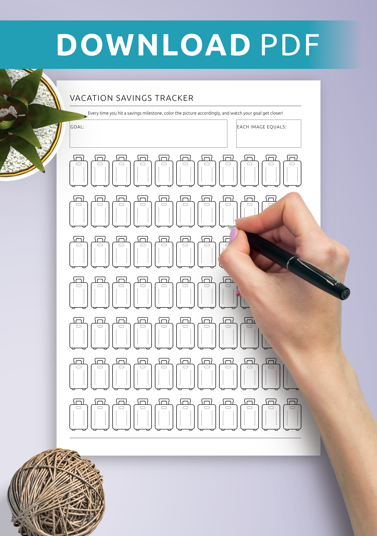 Vacation Savings Tracker