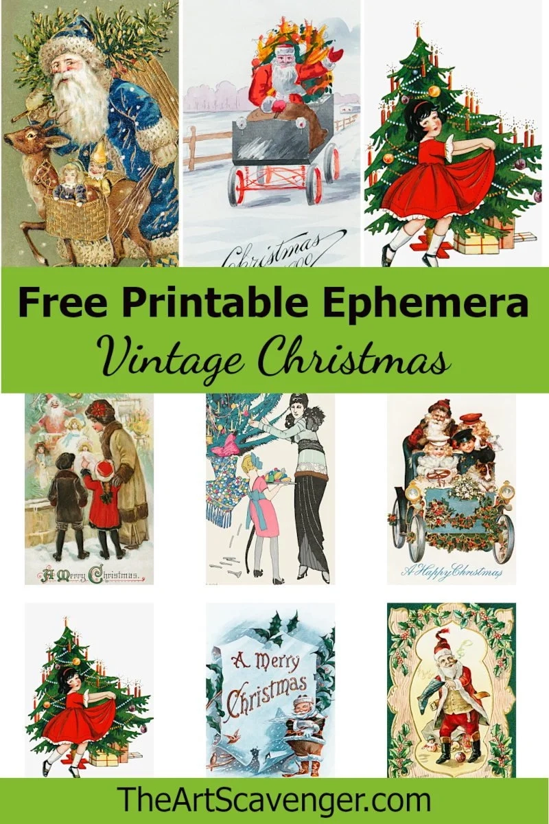 Vintage Christmas Ephemera Vintage Christmas Ephemera