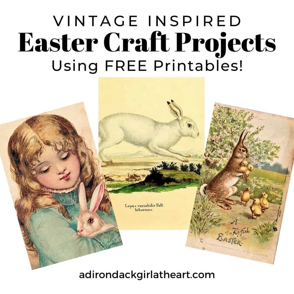 Vintage Inspired Easter Crafts