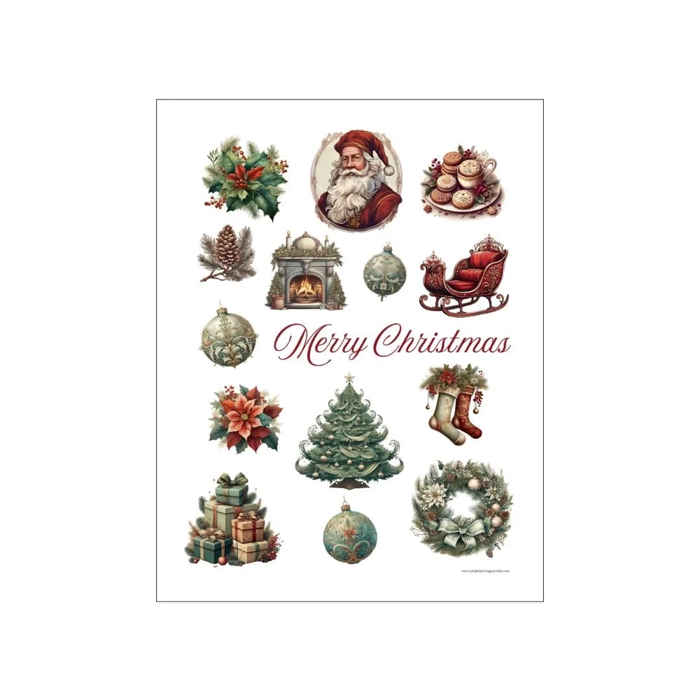 Vintage Victorian Christmas Printable Vintage Victorian Christmas Printable