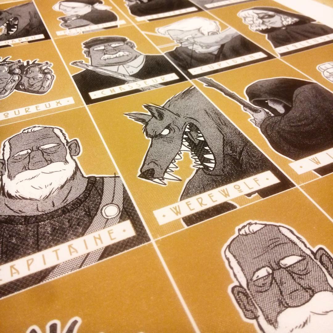 free printable werewolf game cards
