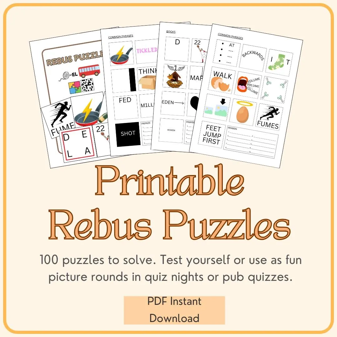 winter rebus puzzles printable